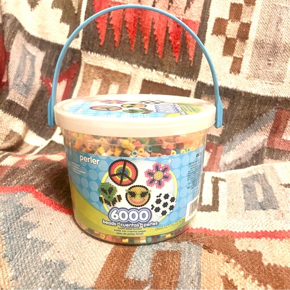 🆕 6,000 perler beads with 4 pegboards DIY arts & crafts - Picture 3 of 17